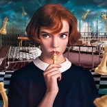puzzle netflix : le jeu de la dame 1000 pièces