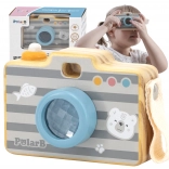 Appareil photo en bois avec kaléidoscope pour enfants VIGA POLARB