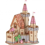 Puzzle 3D en bois – château sur la plage WOODCRAFT
