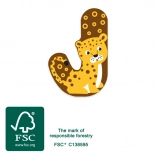 Lettre en bois J Small Foot