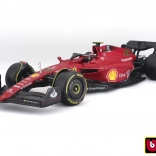 Bburago 1:18 Ferrari F1-75 Scuderia F1 avec pilote Carlos Sainz
