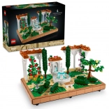 LEGO® Icons 10359 Jardin avec fontaine