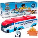 Pat’ Patrouille transporteur 2-en-1 – camion porte-voitures avec lanceur + Robo-chien