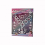 Coffret princesse : couronne, boucles d’oreilles et collier