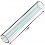 Vitre pour chauffage de terrasse MALTEC 93 cm Hexagone FL199