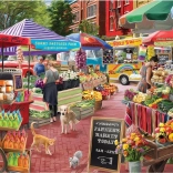 Eurographics Puzzle Journée au marché fermier 104 pièces