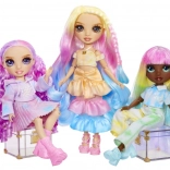 Rainbow High Watercolor & Create poupée à colorier et tie-dye