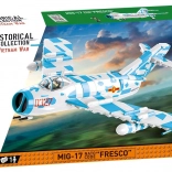 Kit de construction de l’avion MIG-17 Fresco – collection historique Vietnam War 1:32 (577 pièces)