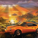 ART PUZZLE Puzzle Porsche jaune 1500 pièces