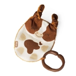 Jouet Suspendu Ababu Veau avec Bruissement