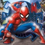 Puzzle 104 pièces Super Kolor - Spider-Man