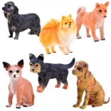 Figurines de chiens - diverses races, collection Animaux Domestiques