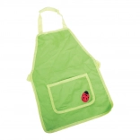 Tablier de jardin pour enfants vert avec coccinelle BIGJIGS TOYS