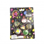 Set de balles rebondissantes hop balls 6 pcs 3,2 cm