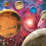 CHERRY PAZZI puzzle espace au-dessus de l’horizon lunaire – 1000 pièces