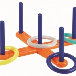 Lancer d’anneaux – ensemble en croix (4 anneaux)