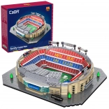 Jeu de construction CaDA stade SPOTIFY CAMP NOU – modèle sous licence FC BARCELONA, 728 pièces