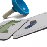 Chaussettes de crocodile – jeu d’observation pour enfants (4+)