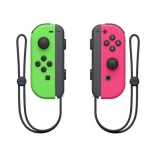 joy-con paire néon vert/néon rose pour nintendo switch