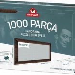 Cadre pour puzzle 96x34 cm marron