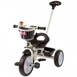 Tricycle pour enfants noir avec roues EVA