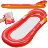 Matelas de plage gonflable rouge