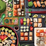 Puzzle EUROGRAPHICS Table de sushi 1000 pièces