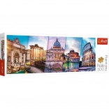 Puzzle panorama 500 pièces – voyage en Italie