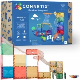 Connetix Ball Run – pack d’extension – blocs de construction magnétiques, 66 pièces