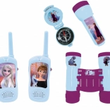 kit d’aventure pour enfants Royaume de Glace avec talkies-walkies, lampe de poche, jumelles et boussole