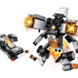 Qman Guardian du Cœur des Étoiles Canon Argent 2en1