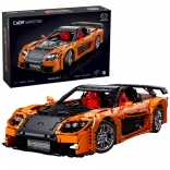 Kit de construction CaDA RC voiture de sport MAZDA RX-7 56 cm, 3305 pièces
