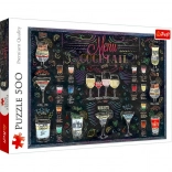 Puzzle 500 pièces – menu de cocktails