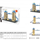 Jeu de construction Bâtiments TOWER BRIDGE 1054 pièces