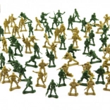 Teddies ensemble de petits soldats