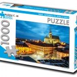 Puzzle TOURIST EDITION Cathédrale Saint-Pierre-et-Saint-Paul de Brno 1000 pièces