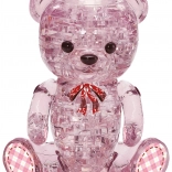 HCM KINZEL Puzzle cristal 3D oursonne Lily, 48 pièces