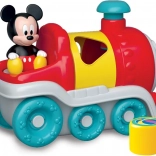 Clementoni Baby train à formes Mickey Mouse