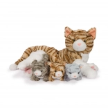 Ensemble en peluche Chatons avec maman Cozy Noxxiez