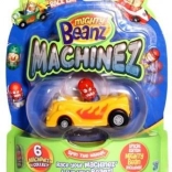 Mighty Beanz Machinez petite voiture de course avec haricot de collection