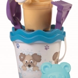 Set de sable Chiot avec arrosoir