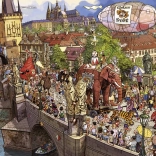 Puzzle Parade de rue 2000 pièces