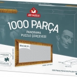 Cadre pour puzzle 96x34 cm doré