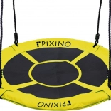 Cercle à bascule nid de cigogne 100 cm jaune