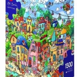 Puzzle HEYE Happytown 1500 pièces