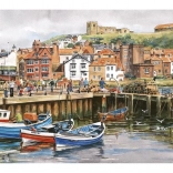 Puzzle panoramique Gibsons Whitby, Yorkshire 636 pièces