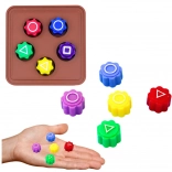 Dés de jeu Gonggi inspirés par Squid Game