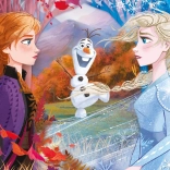 Puzzle 60 Maxi Super Couleurs La Reine des Neiges 2