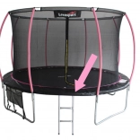 couvercle de protection des ressorts pour trampoline Sport Max 6 ft noir‑rose