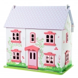 Maison de poupées rose Bigjigs Toys